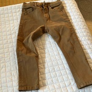 Zara tan jeans skinny